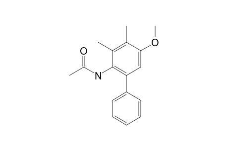 N-(4-methoxy-2,3-dimethyl-6-phenyl-phenyl)acetamide