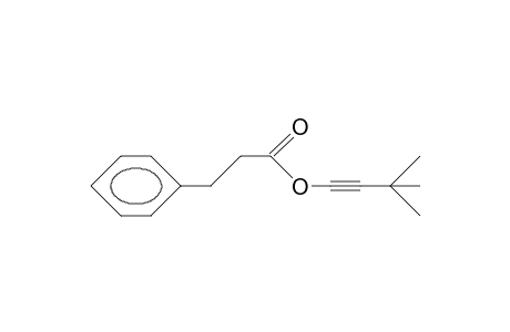 Benzenepropanoic acid, 3,3-dimethyl-1-butynyl ester