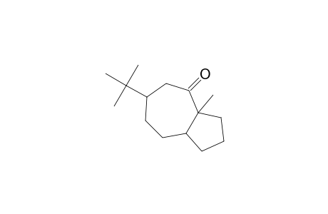 4-t-butyl-7-methyl-bicyclo[5.3.0]decan-6-one