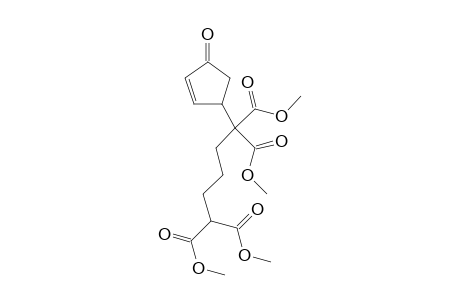 1-(4-Oxo-2-cyclopenten-1-yl)-1,1,5,5-pentantetracarboxylic acid tetramethylester