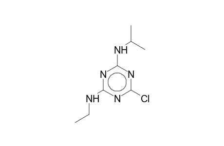 2-chloro-4-(ethylamino)-6-(isopropylamino)-s-triazine