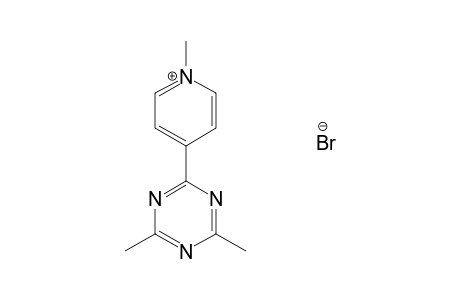 4-(4,6-dimethyl-s-triazin-2-yl)-1-methylpyridinium bromide