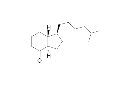 Des-A,B-18,21-dinorcholestane-8-one