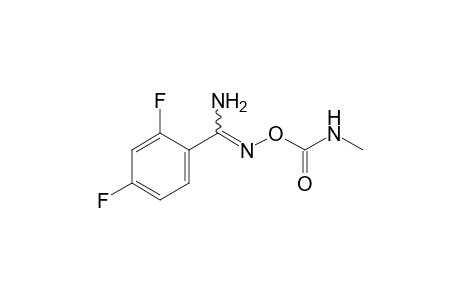 2,4-difluoro-O-(methylcarbamoyl)benzamidoxime