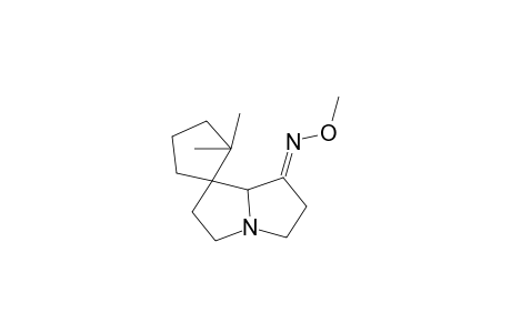 4-(Methoxyimino)-5-spro[2',2'-dimethylcyclopentano]-indolizidine