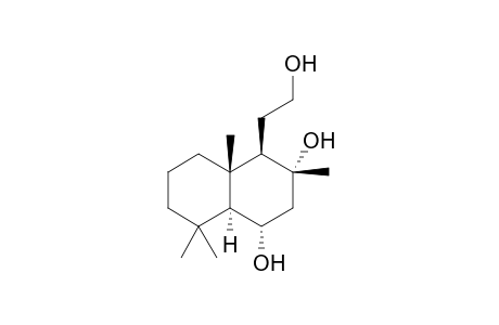 (+)-(1S,3R,4R,4aS,8aS)-4-(2-Hydroxyethyl)-3,4a,8,8-tetramethyldecahydro-1,3-naphthalenediol