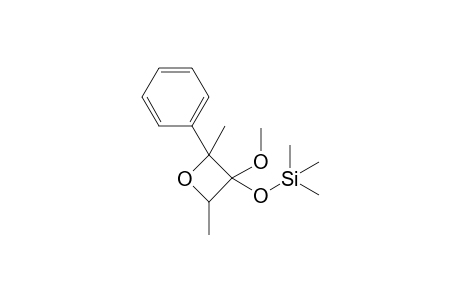 2,4-Dimethyl-3-methoxy-3-trimethylsiloxy-2-phenyloxetane