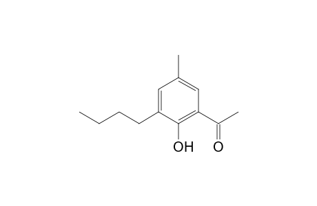 Ethanone, 1-(3-butyl-2-hydroxy-5-methylphenyl)-