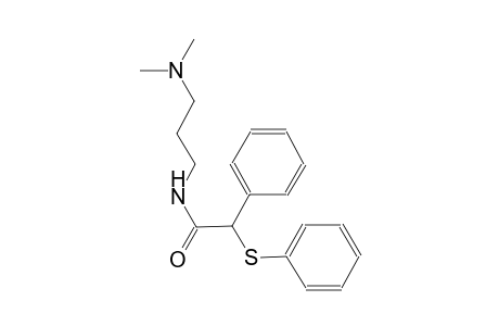 N-[3-(dimethylamino)propyl]-2-phenyl-2-(phenylsulfanyl)acetamide