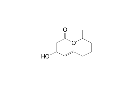 2H-Oxecin-2-one, 3,4,7,8,9,10-hexahydro-4-hydroxy-10-methyl-, [4S-(4R*,5E,10S*)]-