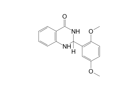 2,3-dihydro-2-(2,5-dimethoxyphenyl)-4(1H)-quinazolinone