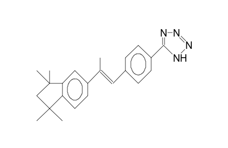 1-(4-[5-Tetrazolyl]-phenyl)-trans-2-(1,1,3,3-tetramethyl-5-indanyl)-propene