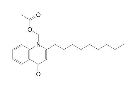 1-(Acetoxymethyl)-2-nonyl-4-quinolinone