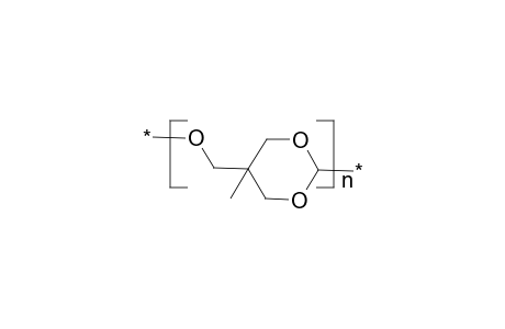 Poly(oxymethylene-5-methyl-1,3-dioxacyclohexylene)