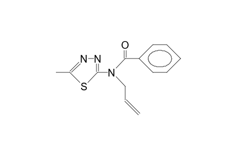 N-(5-methyl-1,3,4-thiadiazol-2-yl)-N-prop-2-enylbenzamide