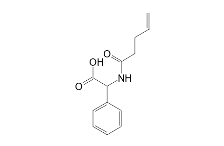 (4-Pentenoylamino)(phenyl)acetic acid