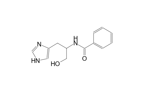 Benzamide, N-[1-hydroxymethyl-2-(1H-imidazol-4-yl)ethyl]-