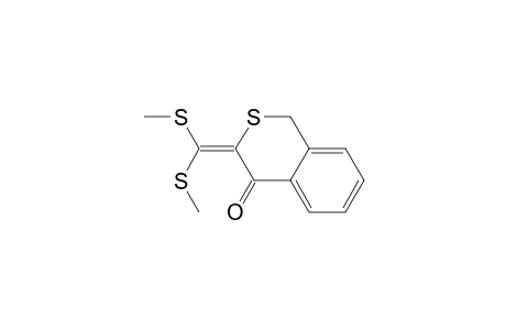1H-2-Benzothiopyran-4(3H)-one, 3-[bis(methylthio)methylene]-