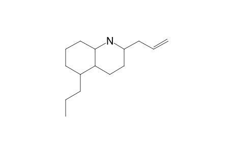 2-(2'-Propen-1'-yl)-5-propyldecahydroquinoline