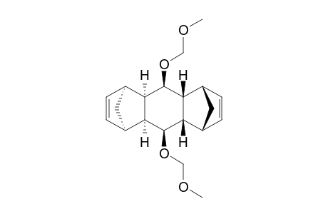 (1S*,1aS*,4R*,4aR*,5R*,5aR*,,8S*,8aS*)-1,4,4a,5,8,8a,9a,10a-Octahydro-9,10-bis(methoxymethoxy)-1,4:5,8-dimethanoanthracene