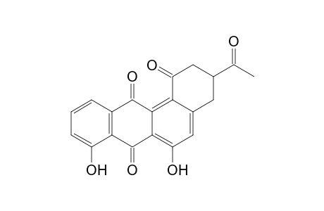 3-Acetyl-1,2,3,4-tetrahydro-6,8-dihydroxybenz[a]anthracene-1,7,12-trione