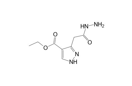 4-carboxypyrazole-3-acetic acid, 4-ethyl ester, hydrazide