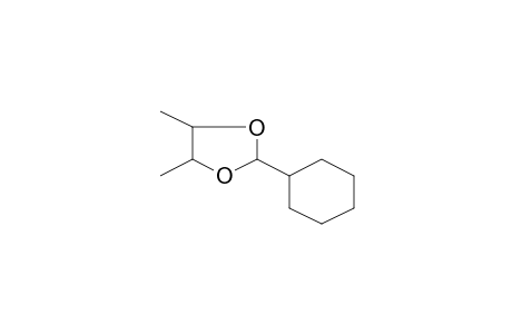 2-Cyclohexyl-4,5-dimethyl-1,3-dioxolan