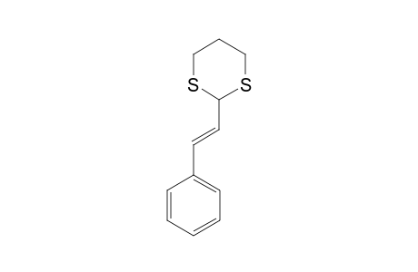 (E)-1-(1',3'-DITHIAN-2'-YL)-2-PHENYLETHENE