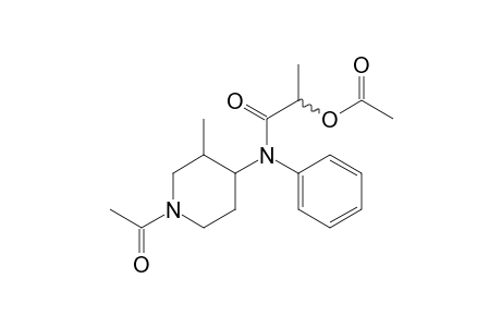 3-Methylfentanyl-M (nor-HO-) 2AC    @