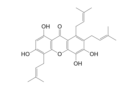 1,3,5,6-TETRAHYDROXY-4,7,8-TRI-(3-METHYL-2-BUTENYL)-XANTHONE