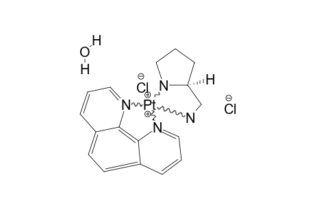 (1,10-PHENANTHROLINE)-(S-2-AMINOMETHYLPYRROLIDINE)-PLATINUM(II)-CHLORIDE