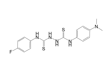 N~1~-[4-(dimethylamino)phenyl]-N~2~-(4-fluorophenyl)-1,2-hydrazinedicarbothioamide