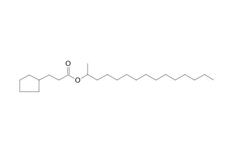 3-Cyclopentylpropionic acid, 2-pentadecyl ester