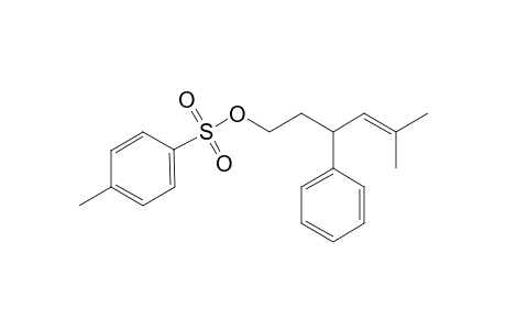 (5-Methyl-3-phenyl-hex-4-enyl) 4-methylbenzenesulfonate