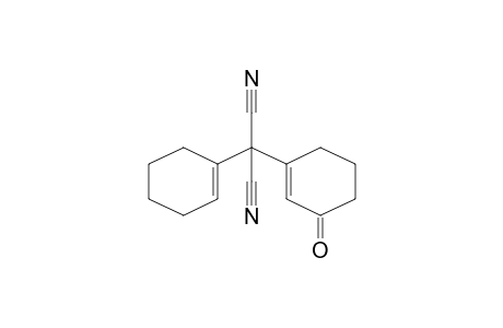 Propanedinitrile, 2-(1-cyclohexen-1-yl)-2-(1-cyclohexen-3-on-1-yl)-
