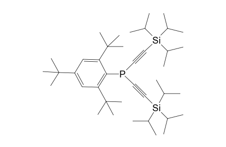 (2,4,6-Tri-tert-butylphenyl)bis(triisopropylsilyl)ethynyl]phosphane