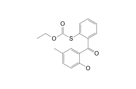 2'-[(Ethoxycarbonyl)thio]-2-hydroxy-5-methylbenzophenone