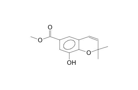 METHYL 8-HYDROXY-2,2-DIMETHYL-2H-CHROMENE-6-CARBOXYLATE