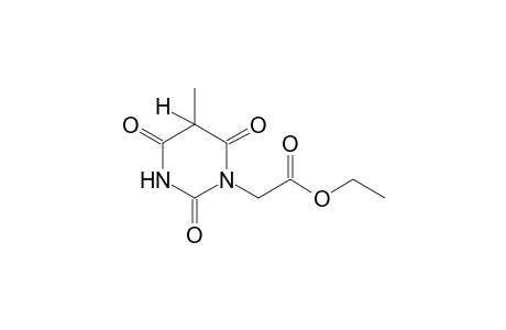 hexahydro-5-methyl-2,4,6-trioxo-1-pyrimidineacetic acid, ethyl ester