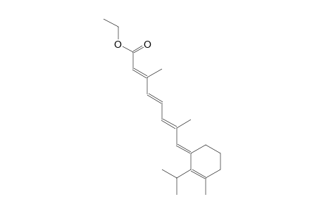 (2E,4E,6E,8E)-8-(2-isopropyl-3-methyl-1-cyclohex-2-enylidene)-3,7-dimethyl-octa-2,4,6-trienoic acid ethyl ester