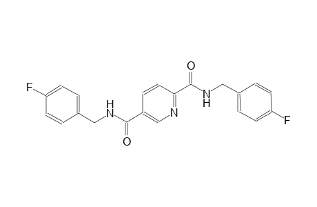 N~2~,N~5~-bis(4-fluorobenzyl)-2,5-pyridinedicarboxamide