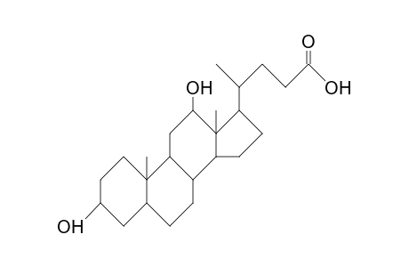 3a,12a-Dihydroxy-5b-cholan-24-oic acid