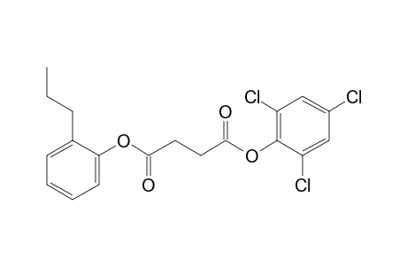 Succinic acid, 2,4,6-trichlorophenyl 2-propylphenyl ester