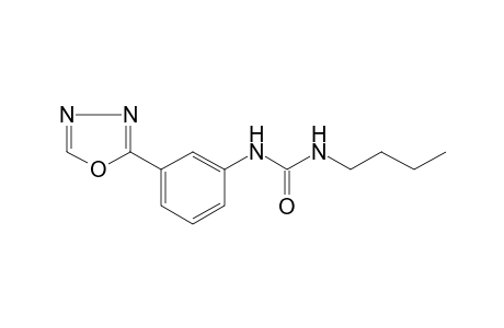 1-butyl-3-[m-(1,3,4-oxadiazol-2-yl)phenyl]urea
