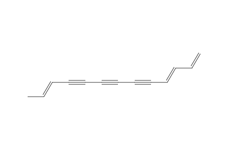 (3E,11E)-trideca-1,3,11-trien-5,7,9-triyne