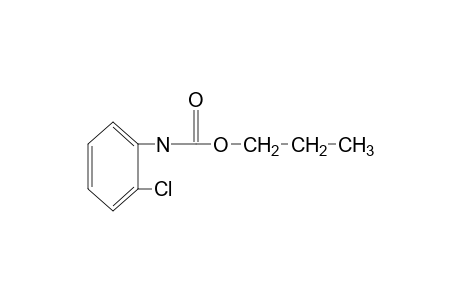 o-chlorocarbanilic acid, propyl ester