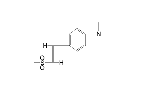 N,N-DIMETHYL-p-[2-(METHYLSULFONYL)-trans-VINYL]ANILINE