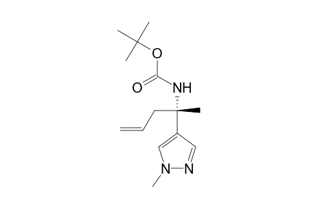 (S)-tert-Butyl N-[1-methyl-1-(1-methyl-1H-pyrazol-4-yl)-3-butenyl]carbamate