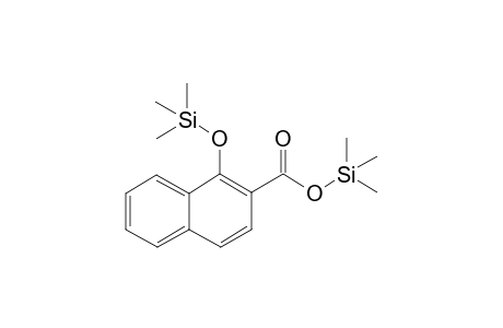 1-Hydroxy-2-naphtoic acid, 2TMS