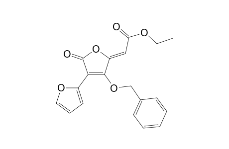 4-BENZYLOXY-5-[Z-2-(ETHOXYCARBONYLMETHYLIDENE)]-3-(2-FURYL)-2-FURANONE